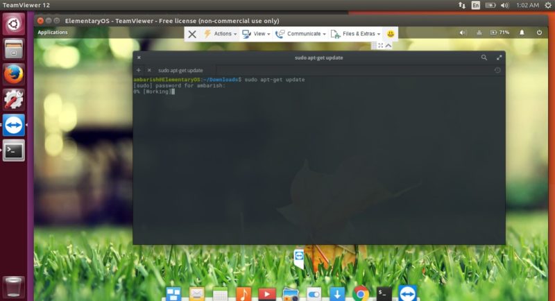 update teamviewer ubuntu 20.04